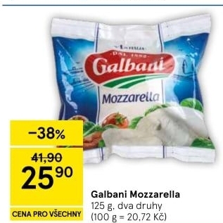 Sýr Mozzarella Galbani