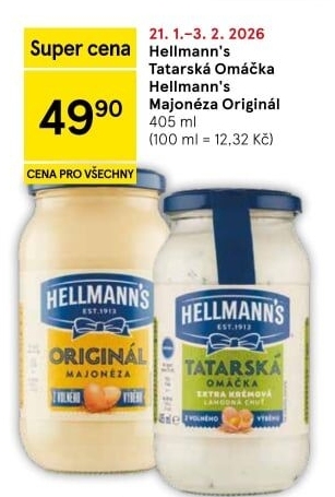 Tatarská omáčka Hellmann'