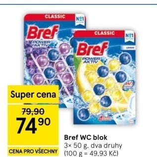 WC blok Bref