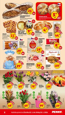 akční leták Penny Market 22.1.2026-28.1.2026