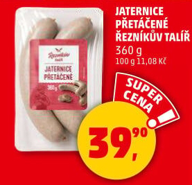Jitrnice Řezníkův talíř