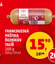Paštika francouzská Řezníkův talíř