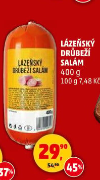 Salám drůbeží lázeňský