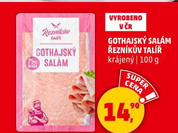 Salám Gothaj Řezníkův talíř