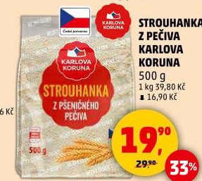 Strouhanka Karlova Koruna
