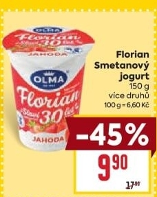 Jogurt smetanový Florian Olma