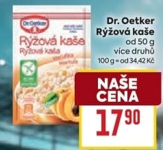 Kaše rýžová Dr. Oetker