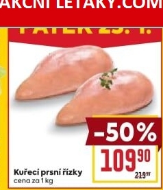 Kuřecí prsní řízky