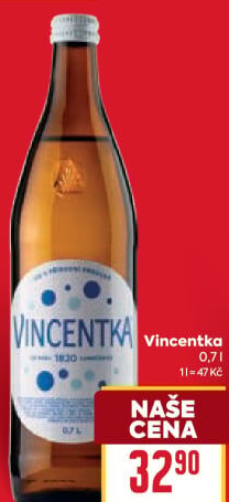 Minerální voda Vincentka
