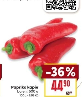 Paprika červená kapie