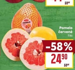 Pomelo červené