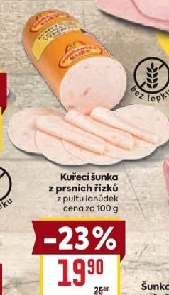 Šunka kuřecí prsní Vodňanské kuře
