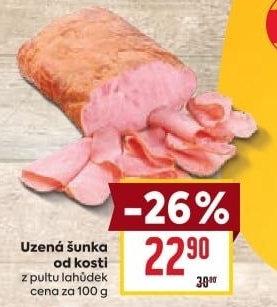Šunka uzená od kosti