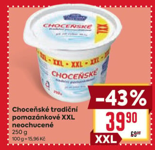 Tradiční pomazánkové Choceňské