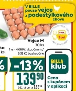 Vejce z podestýlky M