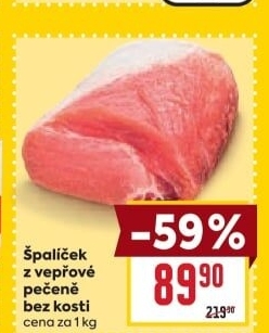 Vepřová pečeně bez kosti