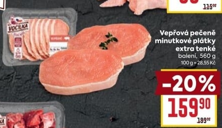 Vepřová pečeně bez kosti Vocílka
