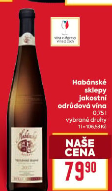 Vína Habánské sklepy