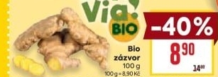 Zázvor čerstvý Bio Billa Bonvia