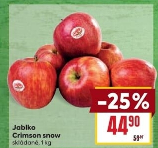 Jablka Crimson Snow