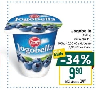 Jogurt Jogobella Zott