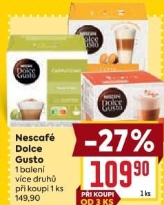 Kapsle Dolce Gusto Nescafé