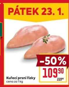 Kuřecí prsní řízky