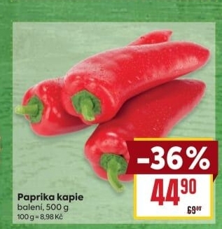 Paprika červená kapie