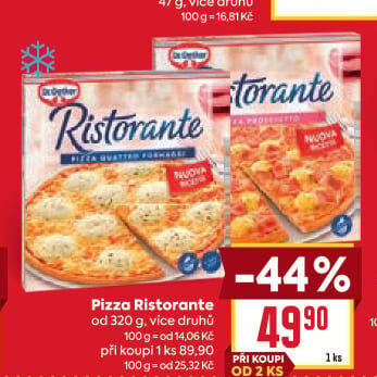 Pizza mražená Ristorante Dr. Oetker