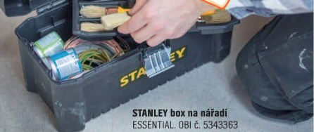 STANLEY box na nářadí