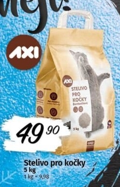 Stelivo pro kočky Axi