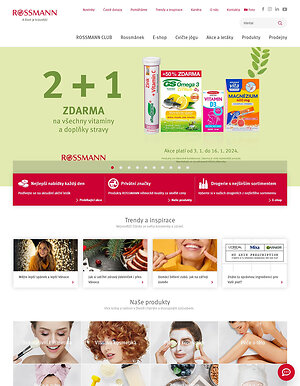 akční leták ROSSMANN drogerie 21.1.2026-27.1.2026