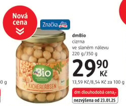 Cizrna v nálevu dm Bio