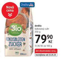 Cukr z kokosových květů dm Bio
