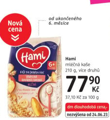 Kaše mléčná Hami