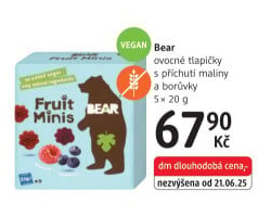 Ovocné tlapky minis Bear Fruits