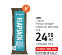 Tyčinka bez lepku Flapjack Cerea