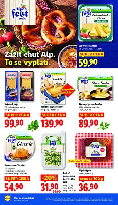 akční leták Lidl 26.1.2026-28.1.2026