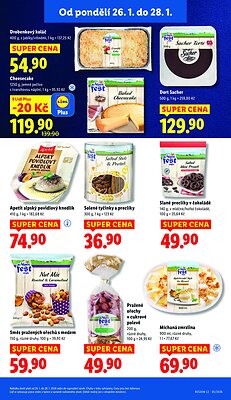 akční leták Lidl 26.1.2026-28.1.2026