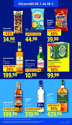 akční leták Lidl 26.1.2026-28.1.2026