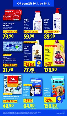 akční leták Lidl 26.1.2026-28.1.2026