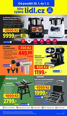 akční leták Lidl 26.1.2026-28.1.2026
