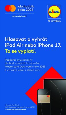 akční leták Lidl 26.1.2026-28.1.2026