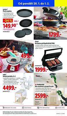 akční leták Lidl 26.1.2026-1.2.2026