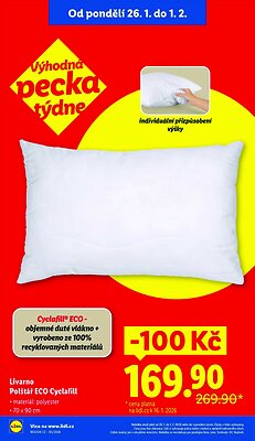 akční leták Lidl 26.1.2026-1.2.2026