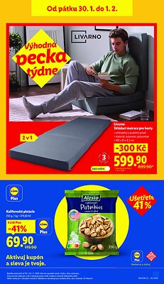akční leták Lidl 26.1.2026-1.2.2026