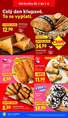 akční leták Lidl 29.1.2026-1.2.2026
