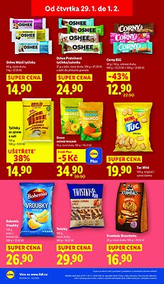 akční leták Lidl 29.1.2026-1.2.2026