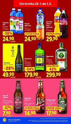 akční leták Lidl 29.1.2026-1.2.2026