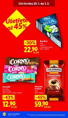 akční leták Lidl 29.1.2026-1.2.2026